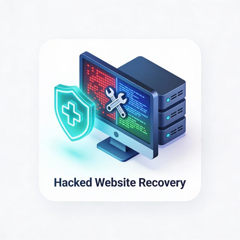 Hacked website recovery services
